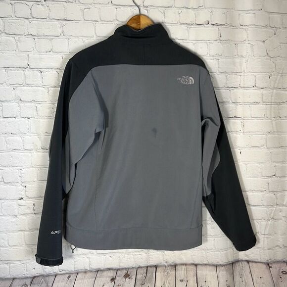 North Face Men’s Apex Bionic 3 Jacket size S Small Gray Black LOOK - Picture 6 of 8
